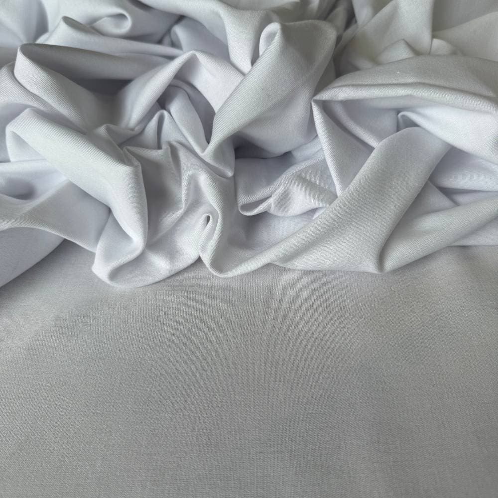 Tecido Chambre Jeans Leve - Branco