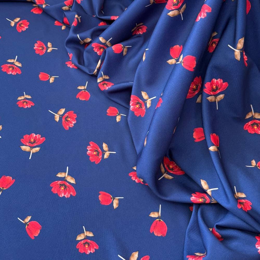 Tecido Estampado Viscoseda  530 - atacado