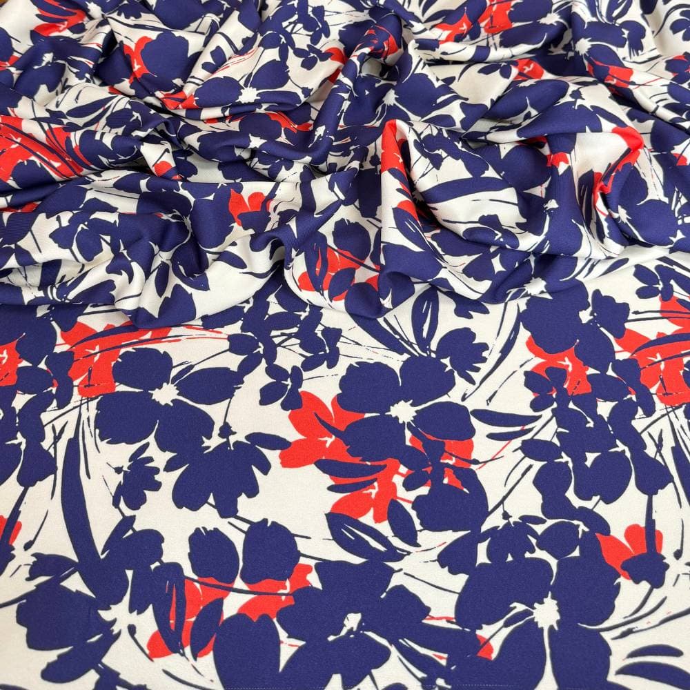 Tecido Estampado Viscoseda  534 - atacado