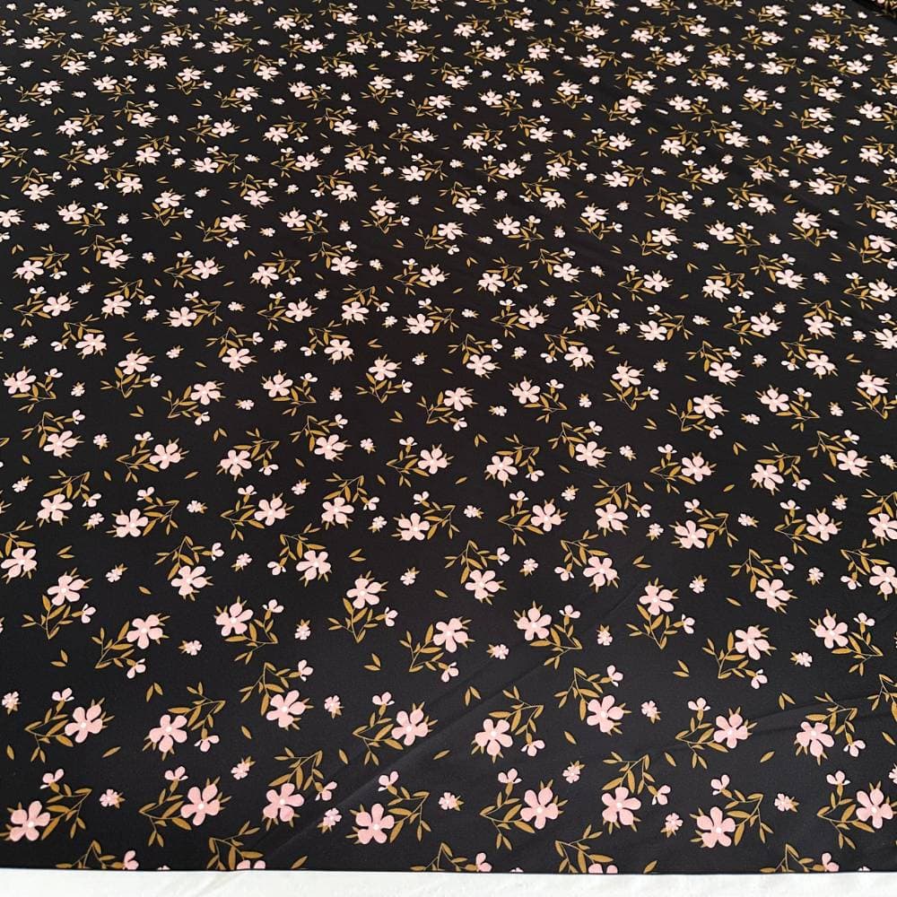 Tecido Estampado Viscoseda floral liberty - Atacado