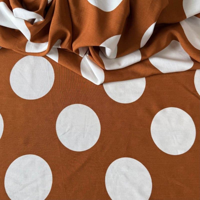 Tecido Estampado 100% Viscose - POÃÂÃÂÃÂÃÂÃÂÃÂÃÂÃÂÃÂÃÂÃÂÃÂÃÂÃÂÃÂÃÂÃÂÃÂÃÂÃÂÃÂÃÂÃÂÃÂÃÂÃÂÃÂÃÂÃÂÃÂÃÂÃÂ Caramelo