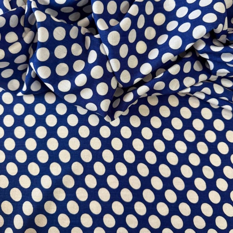 Tecido Viscose 100% - POA Blue LIVE 