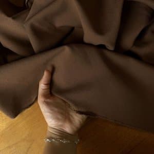 Tecido Alfaiataria Liocel Marrant Premium Marrom
