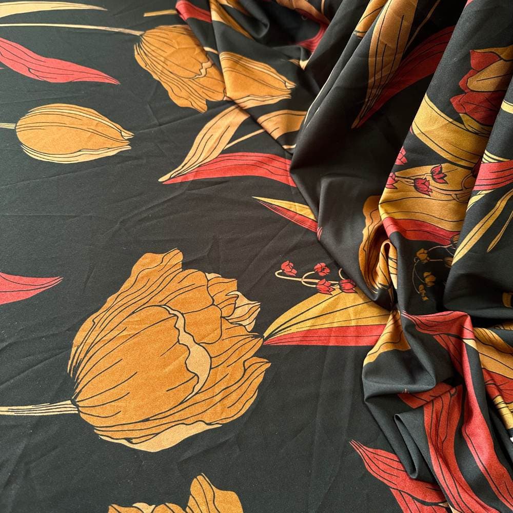 Tecido Estampado Viscoseda 487 - Atacado