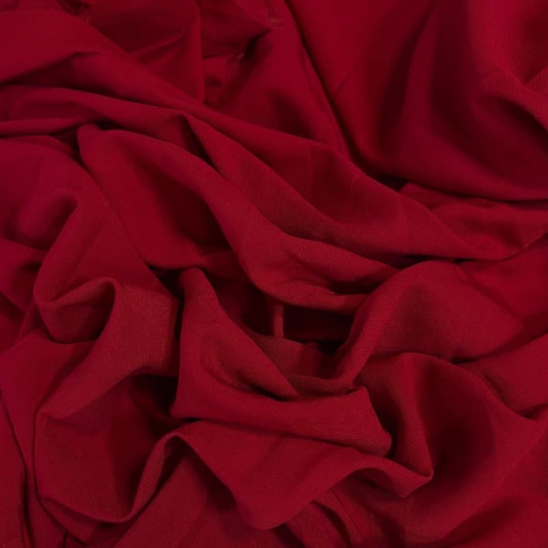 Tecido Alfaiataria Liocel Marrant Premium Vermelho Cereja