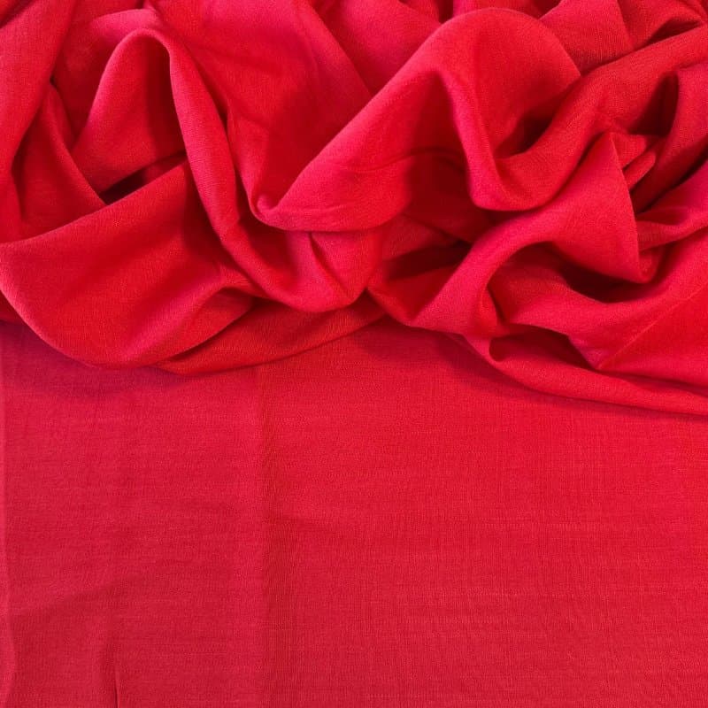 Tecido Viscolinho Vermelho Ferrari - LIVE