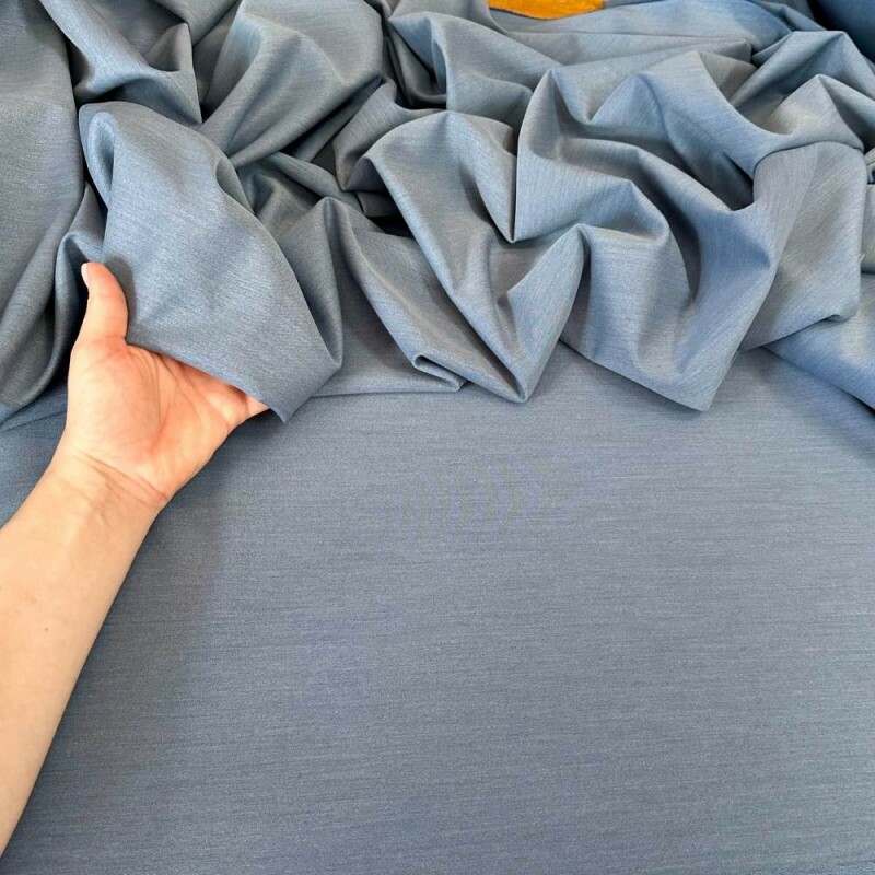 Tecido Alfaiataria Dubai Azul Jeans