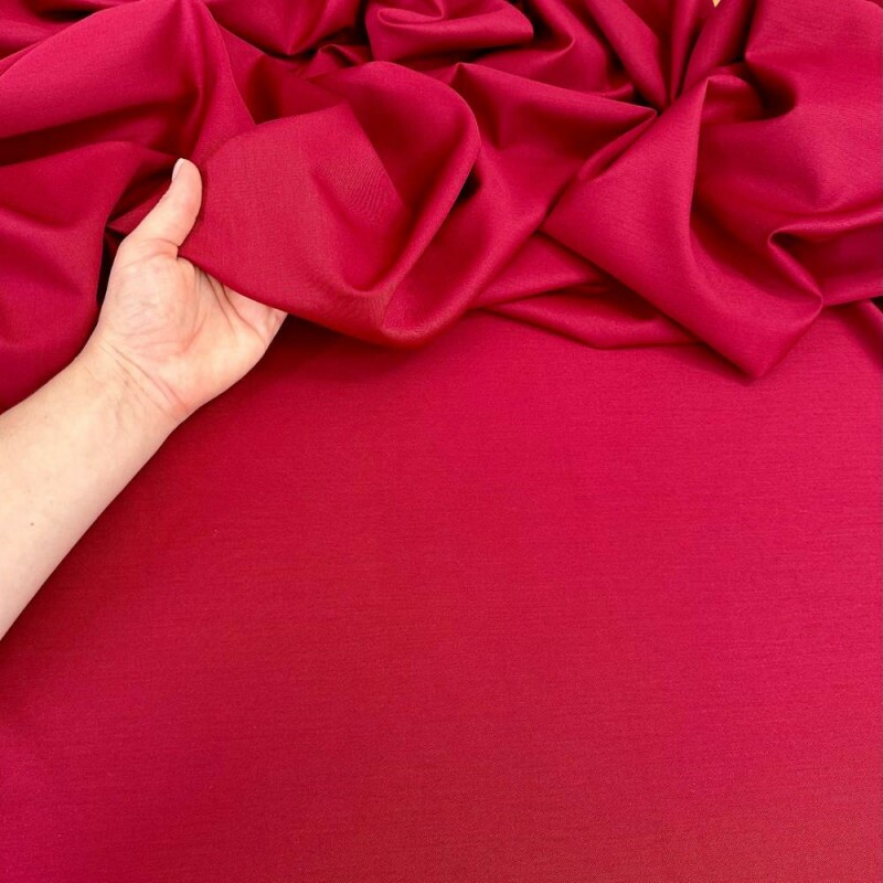 Tecido Alfaiataria Dubai Vermelho