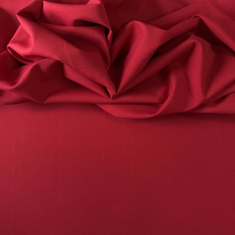 Tecido Alfaiataria Dubai Vermelho Ferrari Tecido Alfaiataria Dubai Vermelho Ferrari