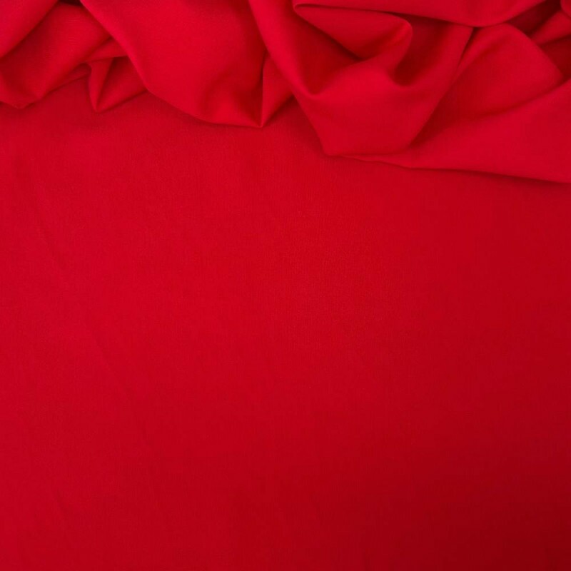Tecido Alfaiataria Liocel Marrant Premium Vermelho