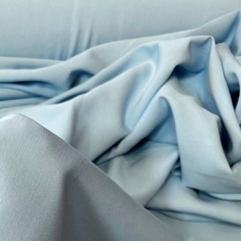 Tecido Alfaiataria Liocel Marrant Premium Azul Bebê