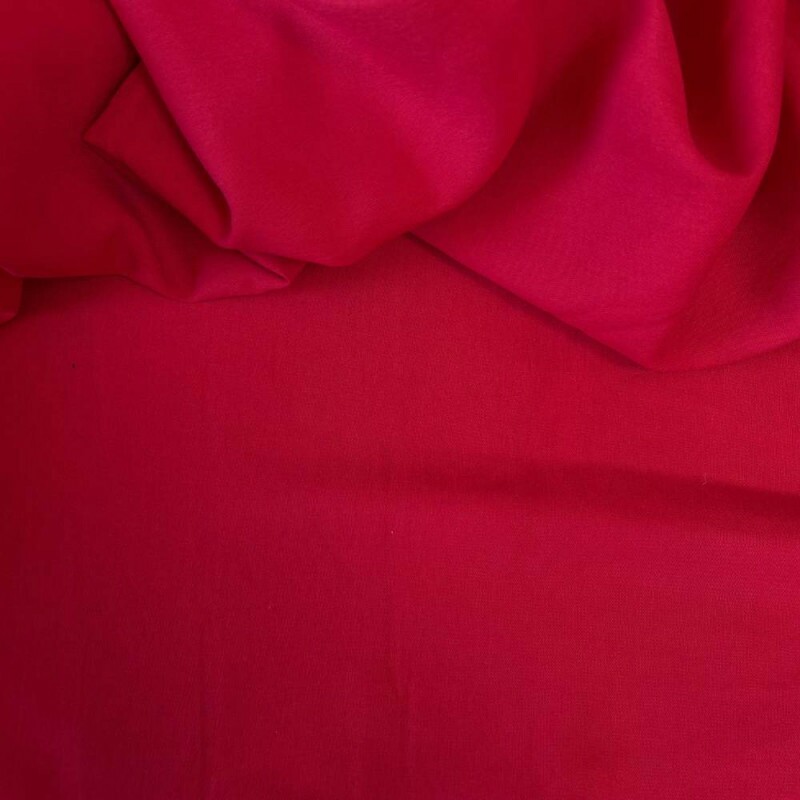 Tecido Alfaiataria Liocel Marrant Premium Vermelho
