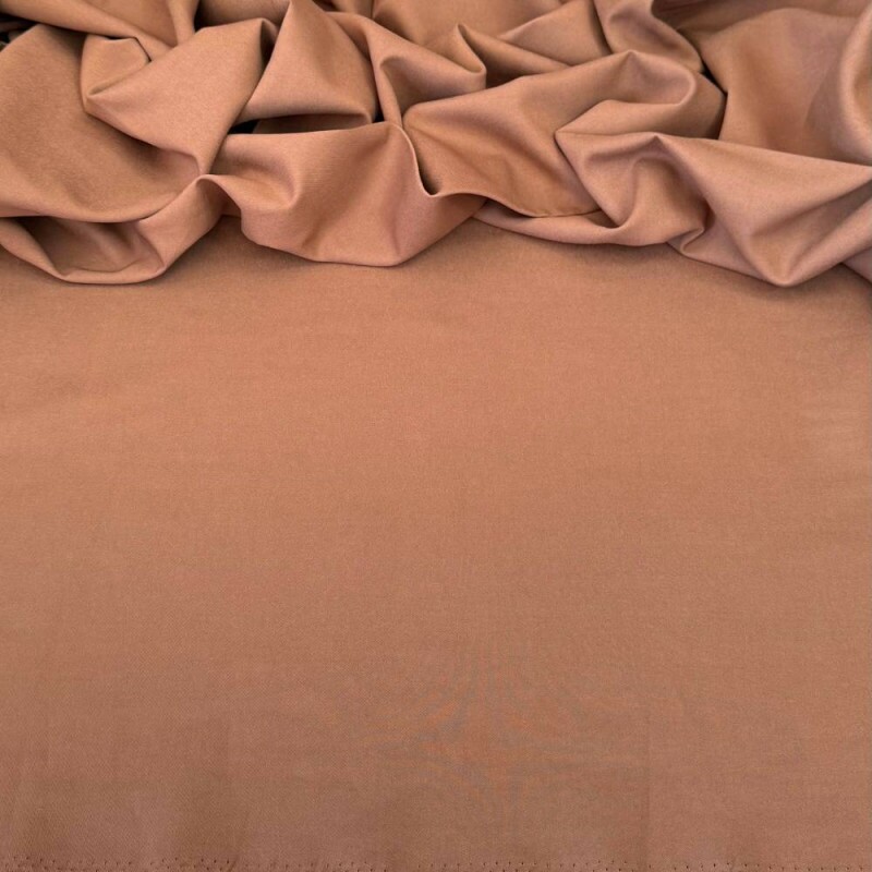 Tecido Alfaiataria Liocel Marrant Premium Marrom Mocha Mousse