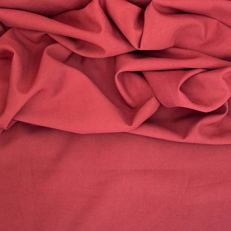 Tecido Alfaiataria Liocel Marrant Premium Vermelho Amaranto