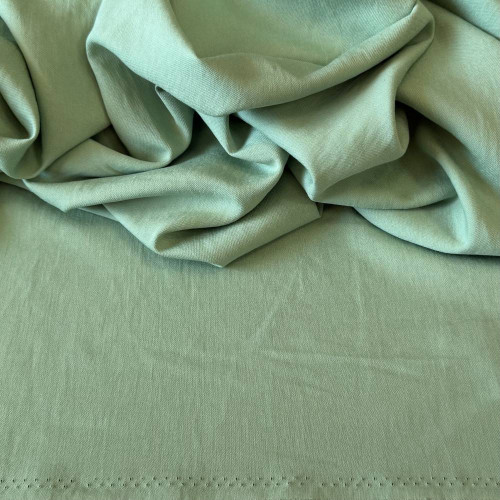Tecido Alfaiataria Liocel Marrant Premium Verde Erva Doce