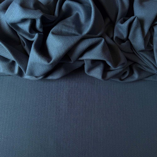 Tecido Algodão com Linho Provença - Azul Infinito