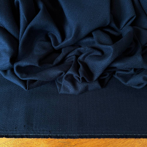 Tecido Algodão com Linho Provença - Azul Petróleo Tecido Algodão com Linho Provença - Azul Petróleo