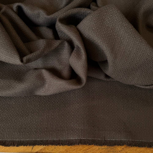  Tecido Algodão com Linho Provença - Marrom