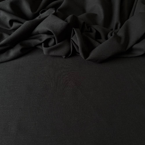 Tecido Cambraia de Algodão - Preto