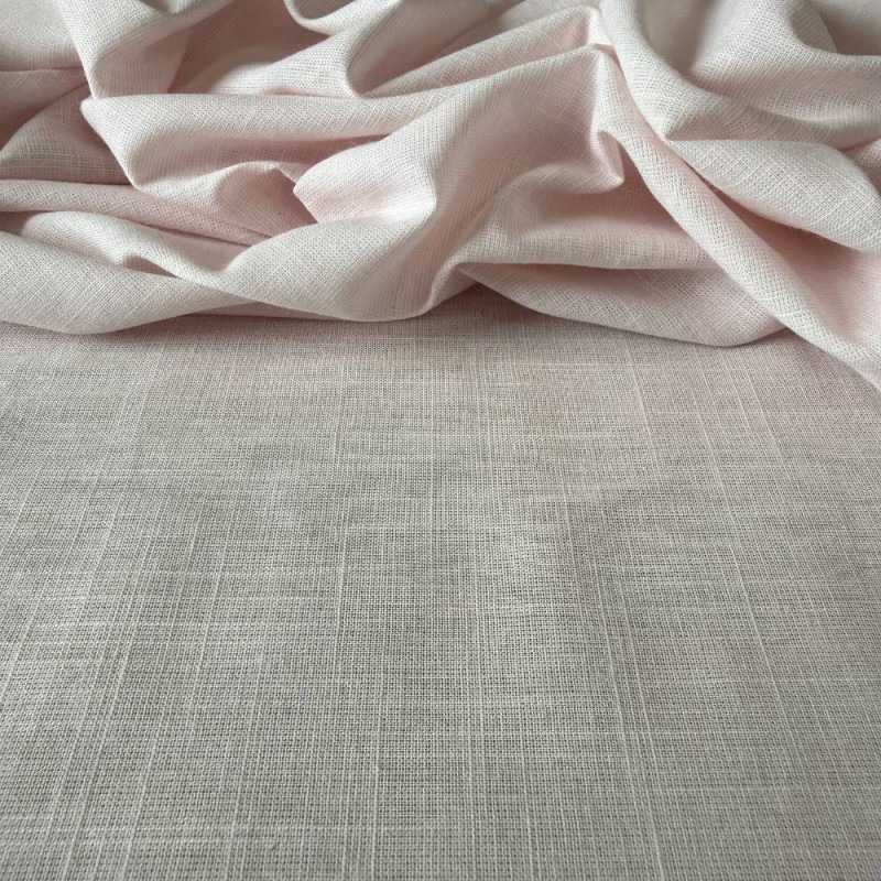Tecido Cambraia de Algodão - Rosa Bebê