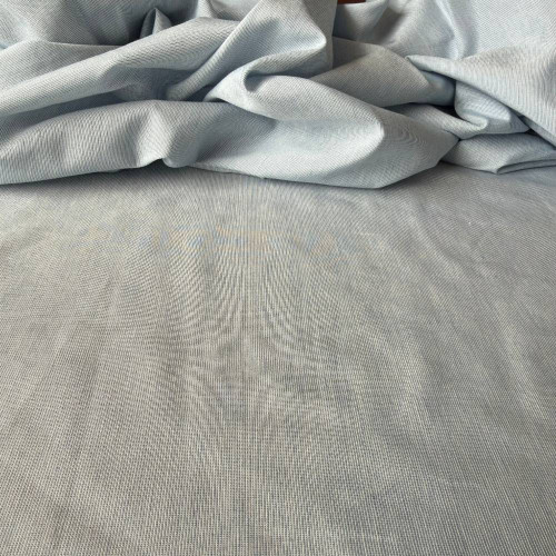 Tecido Cambraia de Algodão, Liocel e Linho - Azul Bebê