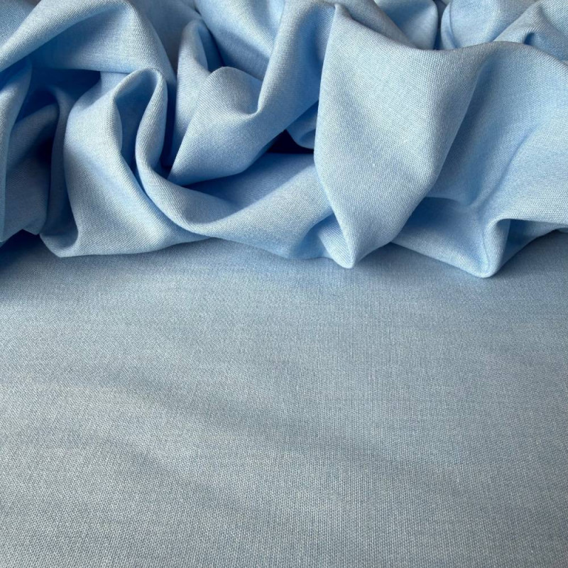 Tecido Chambre Jeans Leve - Azul Bebê Tecido Chambre Jeans Leve - Azul Bebê