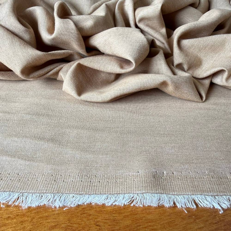 Tecido Chambre Jeans Leve - Bege Tecido Chambre Jeans Leve - Bege