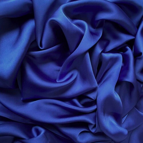 Tecido Toque de Seda Azul Tecido Toque de Seda Azul
