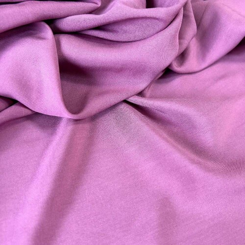 Tecido 100% Viscose Lisa - Rosa Lilás Tecido 100% Viscose Lisa - Rosa Lilás