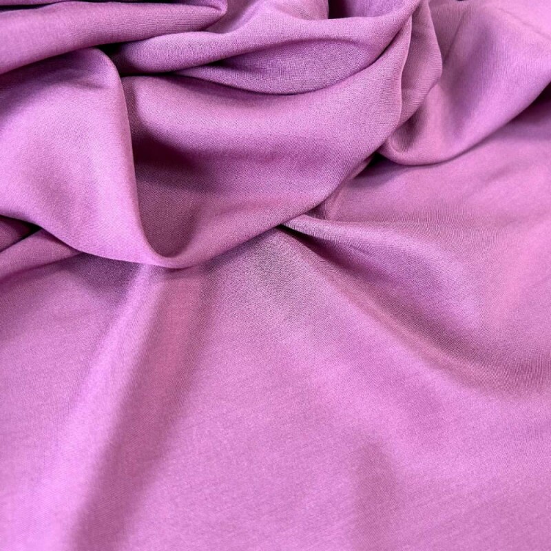 Tecido 100% Viscose Lisa - Rosa Lilás Tecido 100% Viscose Lisa - Rosa Lilás