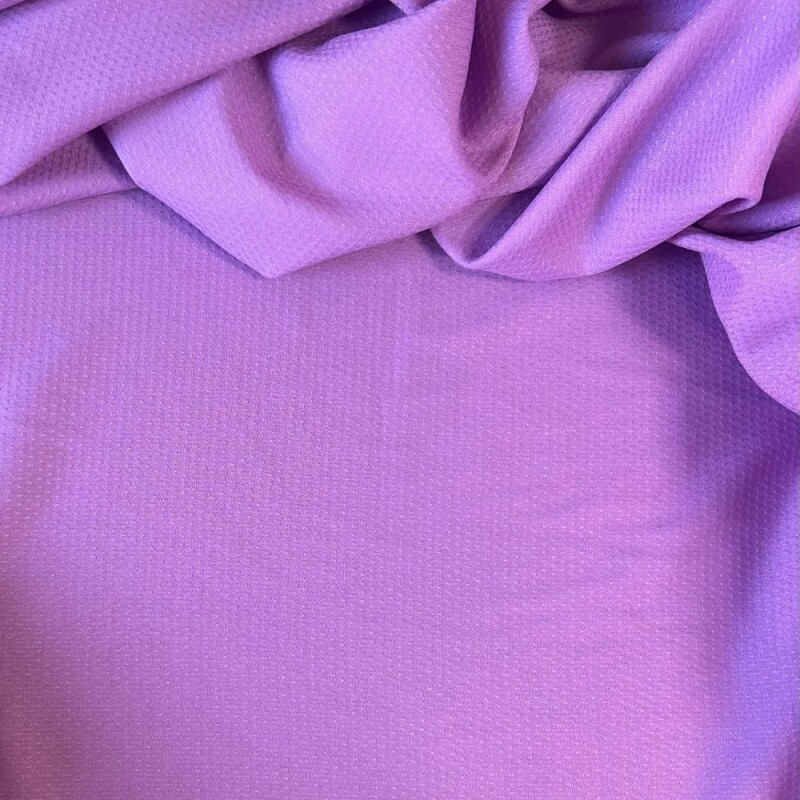  Tecido Estampado 100% Viscose trabalhada Lilás Rosa