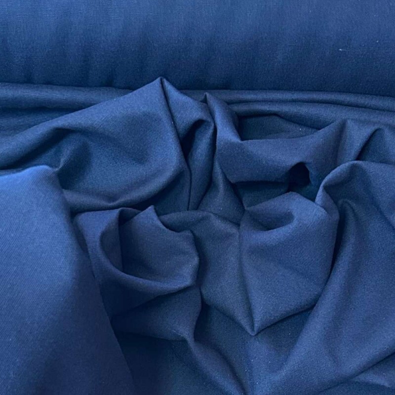 Tecido Linho com Elastano Premium Azul Safira