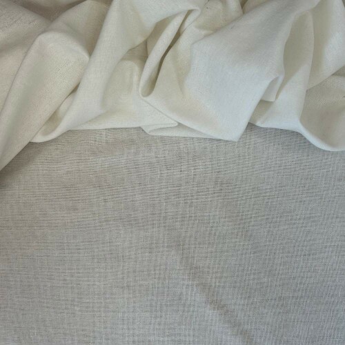 Tecido Linho com Elastano Premium Branco