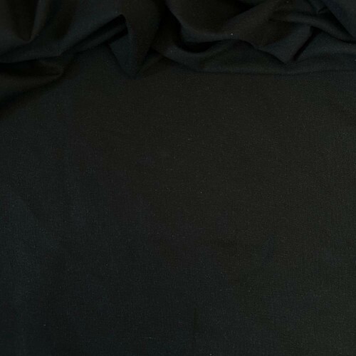 Tecido Linho com Elastano Premium Preto