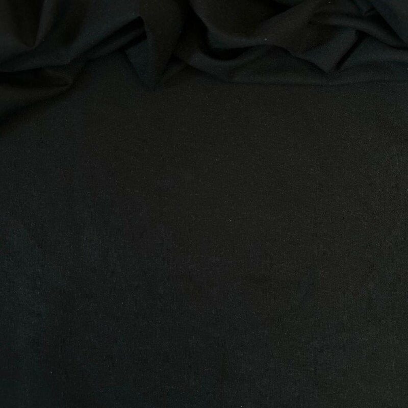 Tecido Linho com Elastano Premium Preto
