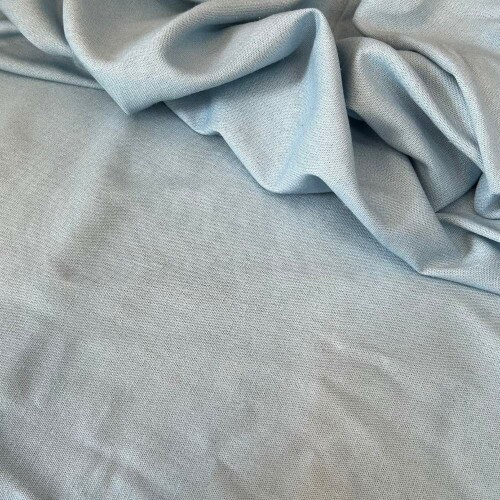Tecido Linho com Elastano Premium Azul Bebê