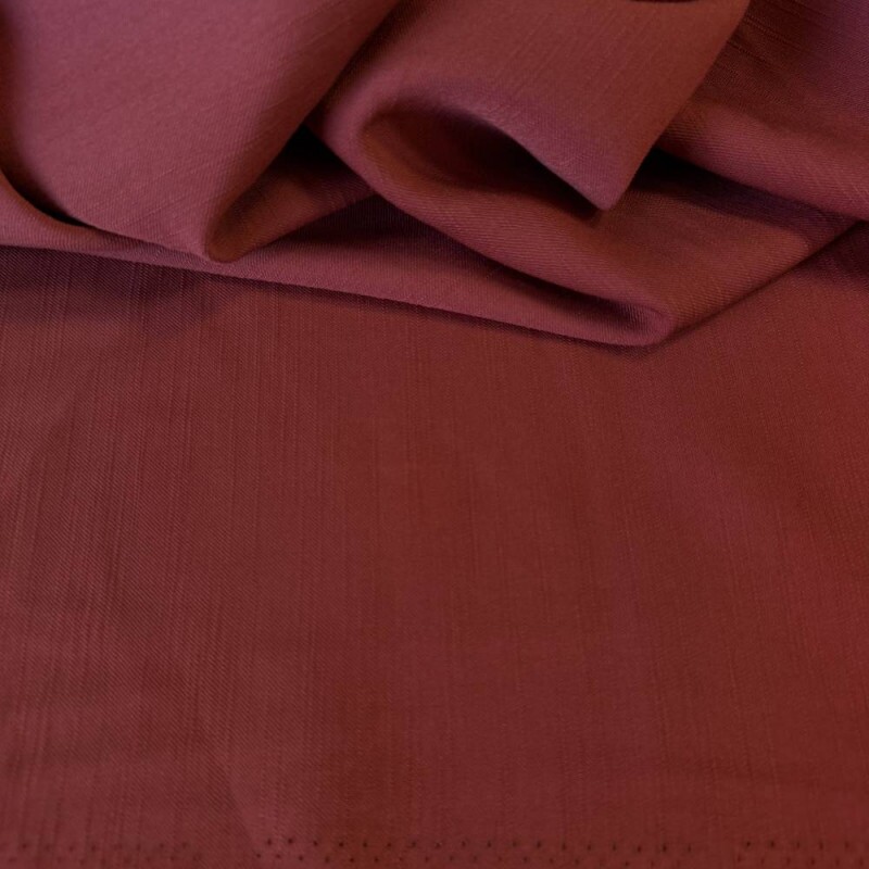 Tecido Alfaiataria Liocel Capri Premium Barro Vermelho