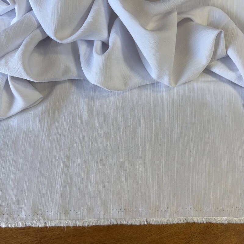 Tecido Alfaiataria Liocel Capri Premium Branco