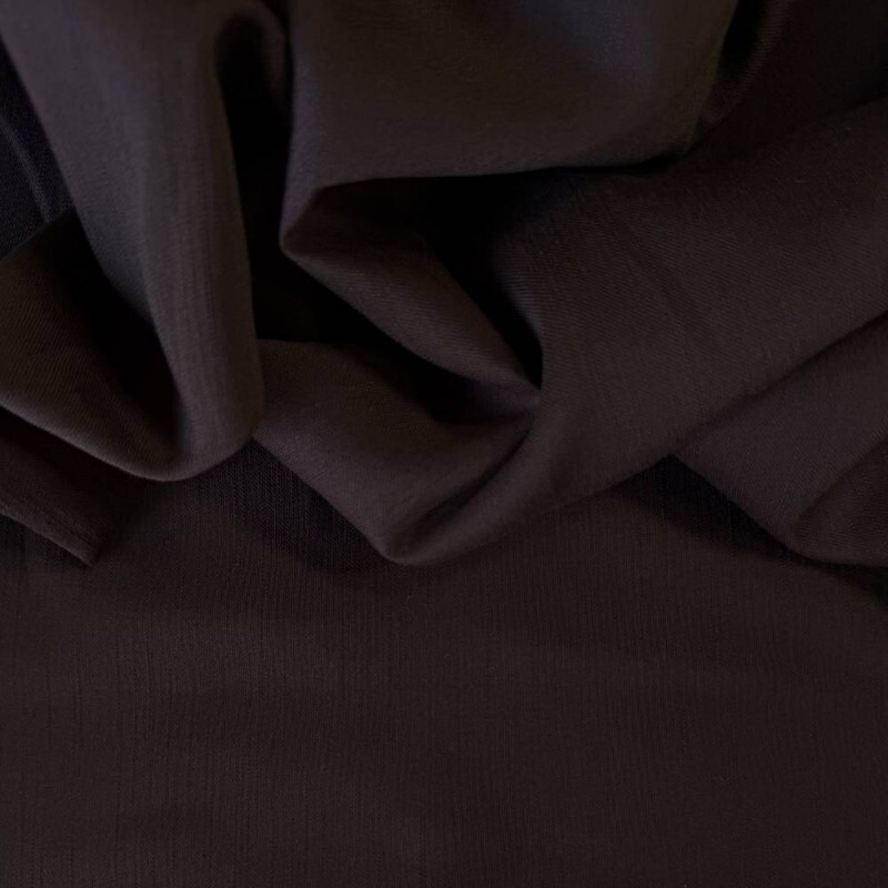 Tecido Alfaiataria Liocel Capri Premium Marrom Chocolate