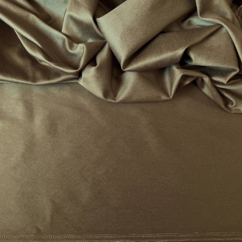 Tecido Sarja de Viscose com Poliamida e Elastano Premium - Ouro Velho