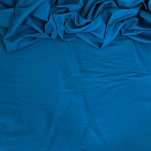 Tecido Sarja Azul Esmeralda