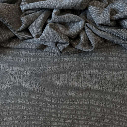 Tecido Lã Batida com Elastano Premium - Cinza