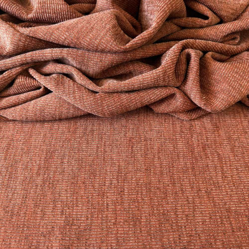 Tecido Lã Batida com Elastano Premium - Cobre