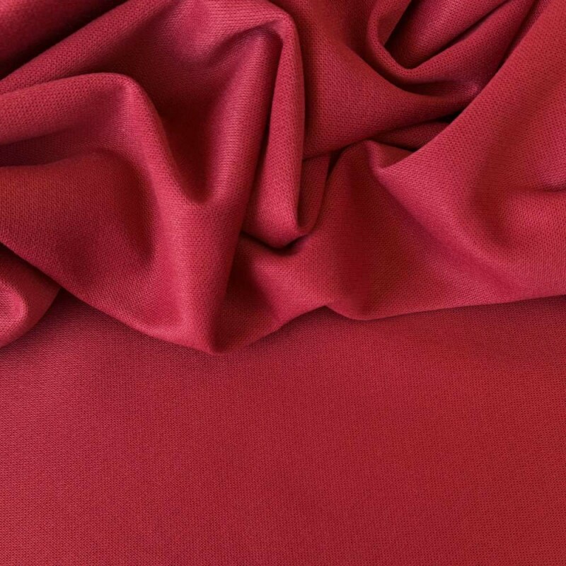 Tecido Lã Batida com Elastano Premium - Vermelho Ferrari