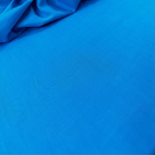 Tecido Liso viscolinho azul turquesa