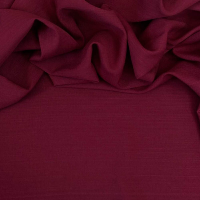 Tecido Viscolinho Vermelho Cereja Tecido Viscolinho Vermelho Cereja