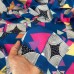  Tecido Estampado 100% Viscose Art Pop