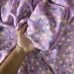 Tecido Estampado 100% Viscose - Floral Lily Lilás Tecido Estampado 100% Viscose - Floral Lily Lilás