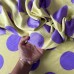 Tecido Estampado 100% Viscose - POÁ Manteiga e Lilás Tecido Estampado 100% Viscose - POÁ Manteiga e Lilás