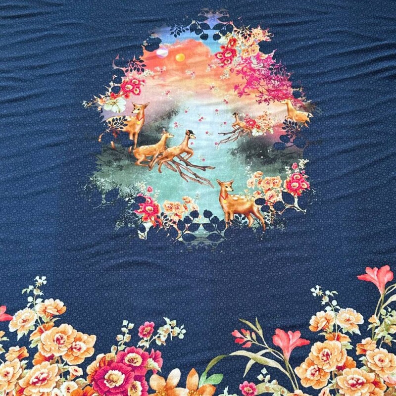  Tecido Estampado 100% Viscose  - 10
